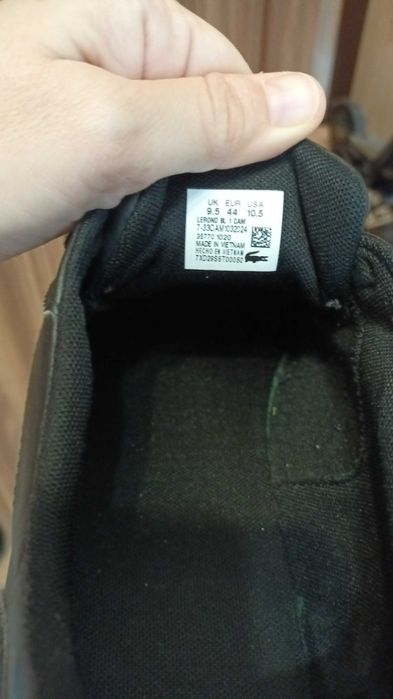 Мъжки/дамски ботуши Bulgari 41р,. обувки Lacoste естеств. Кожа,  44р.