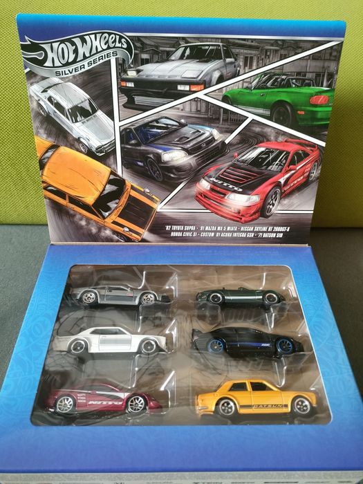 Hot Wheels Silver Series 6 pack Special Edition