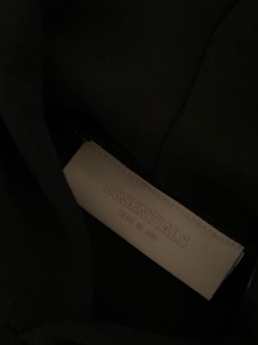 Hanorac Essentials Fear of God (FOG) negru