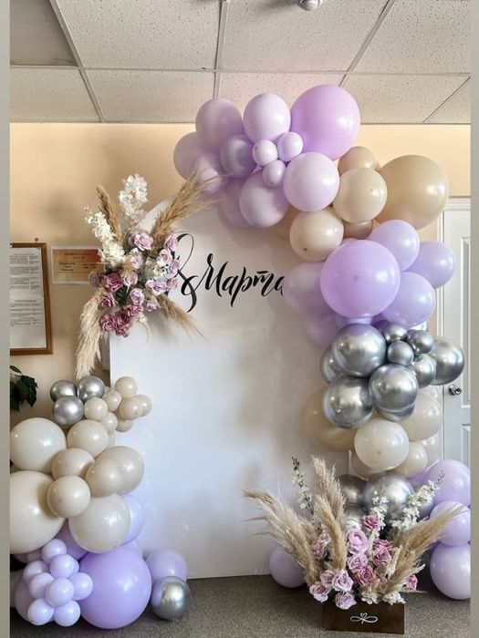 Фотозоны оформления на 8 марта