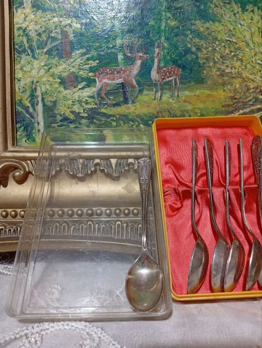 Ложки мельхиор новые