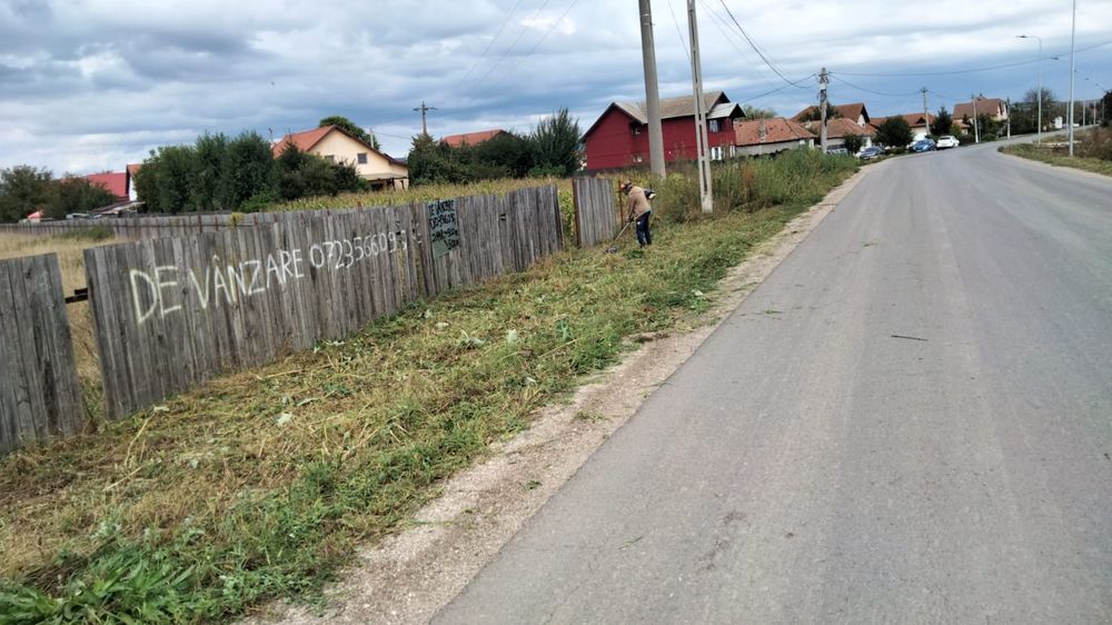 Vând teren  intravilan intrare Bod bod  sat