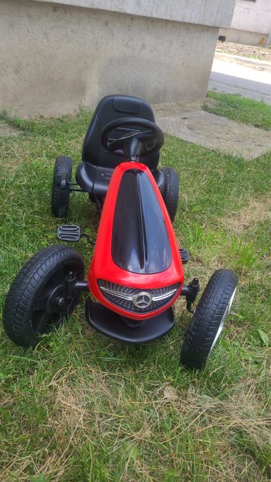 Kart cu pedale mercedes