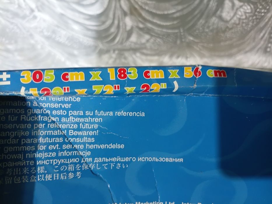 Продаю надувной бассейн 2×3×0.56 м.