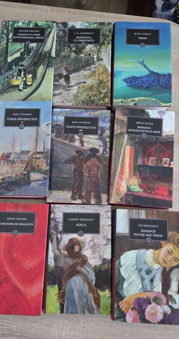 Carti autori români colecție de 52 volume premium