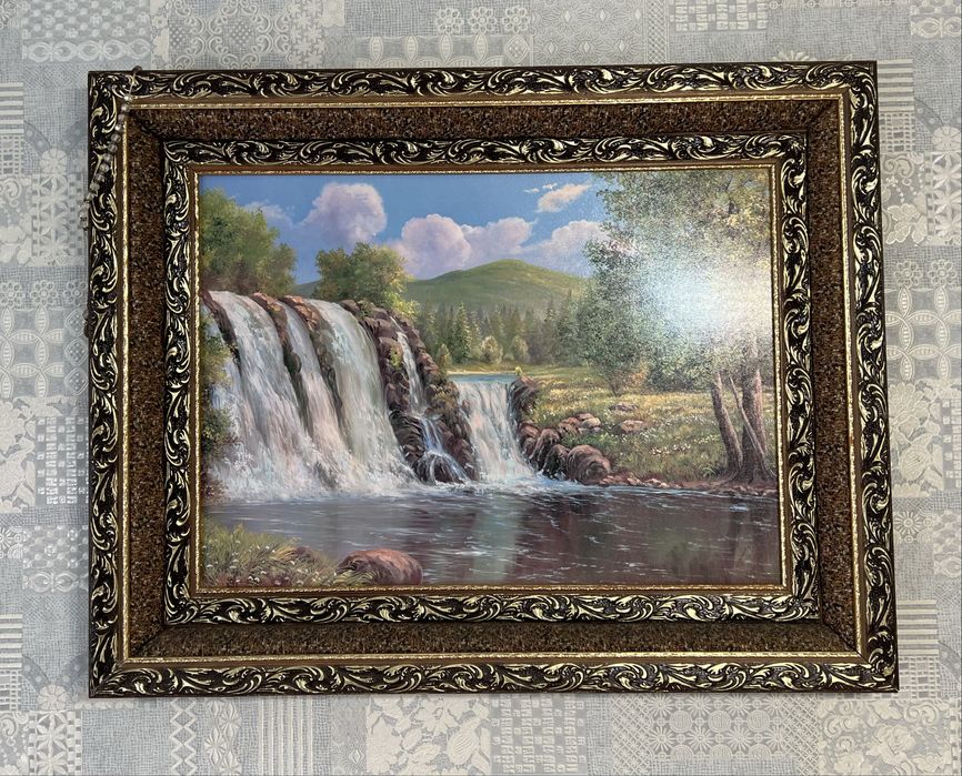 Картина в раме-пейзаж