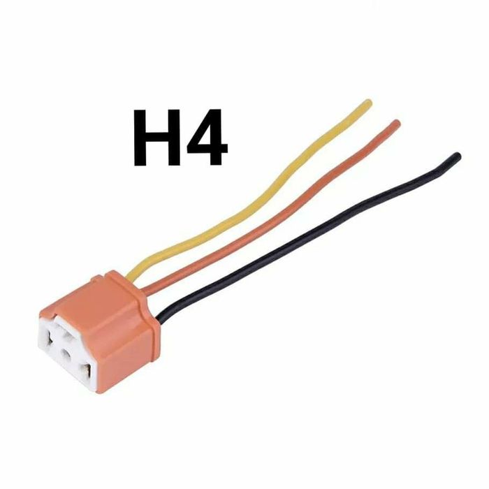 Mufă Bec Cu Fire, Soclu H1,H4,H7,H8,H9,H11,H16,Hir2,HB2-9003 Ceramica