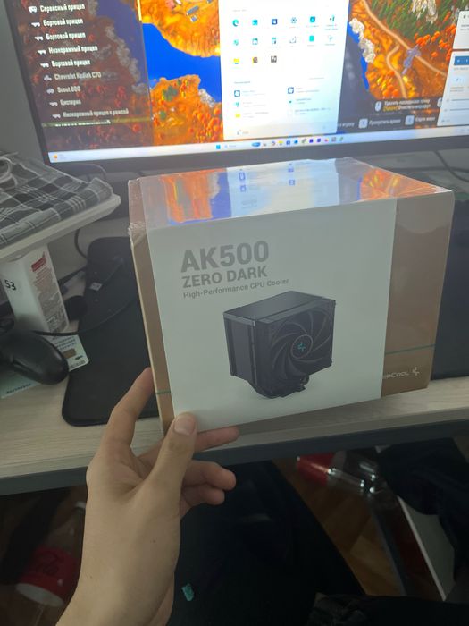 НОВЫЙ | DeepCool AK500 ZERO DARK (Total Black) Премиальный кулер