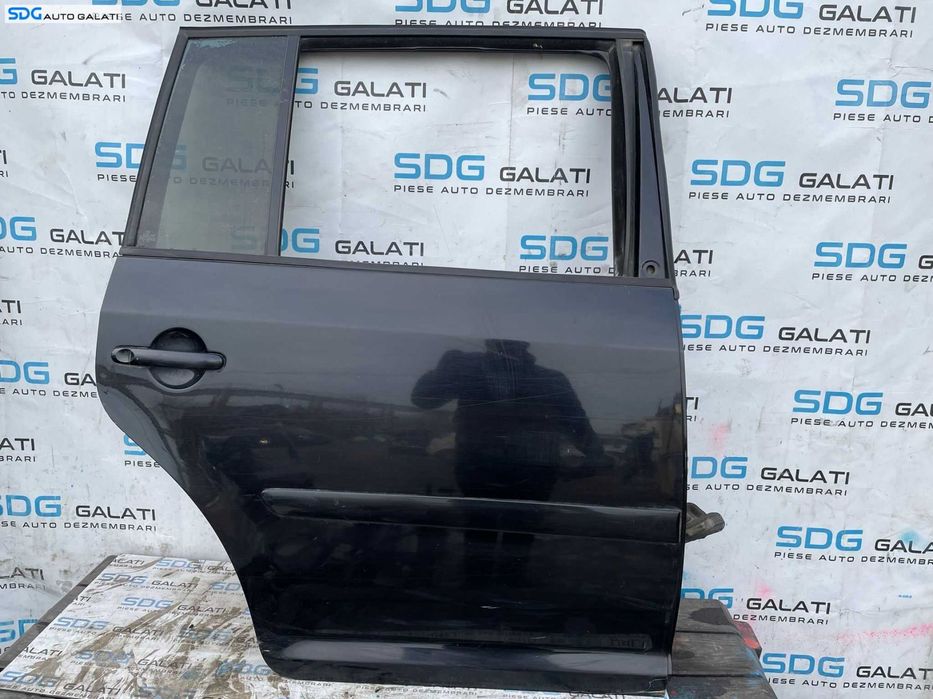 Usa Usi Portiera Portiere Spate Dreapta cu Inceput Rugina Volkswagen Touran 2003 - 2007 [X2958]