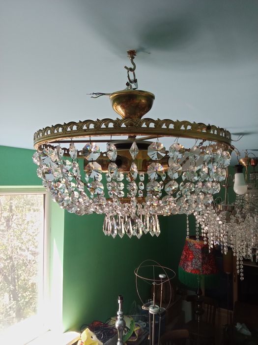 Люстра хрустальная Богемия