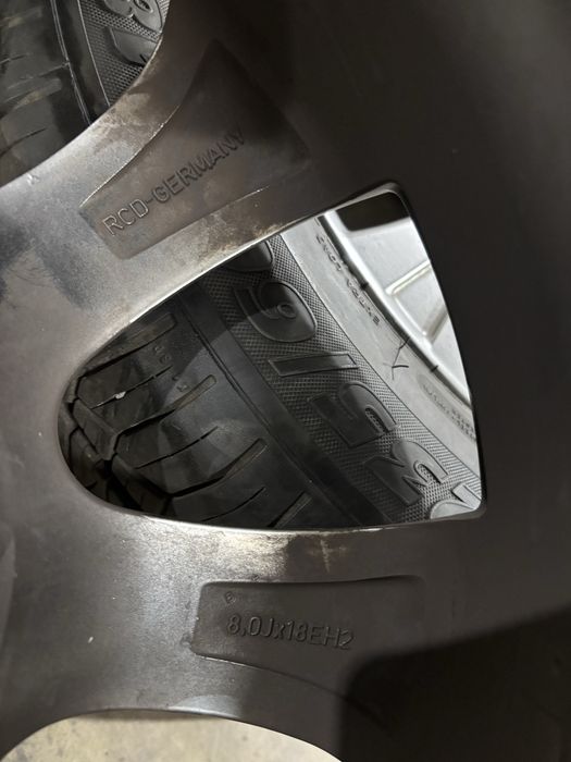4бр 18 RCD Germany 5x130 Ауди Q7 Tuareg ет56 8ж с всесезонни 235/60