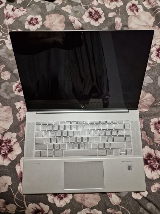 Laptop HP Envy 15 Display 4K, Touchscreen, Intel i7 10750H, Nvidia GTX1660Ti 6GB, 16GB RAM, 512GB SSD