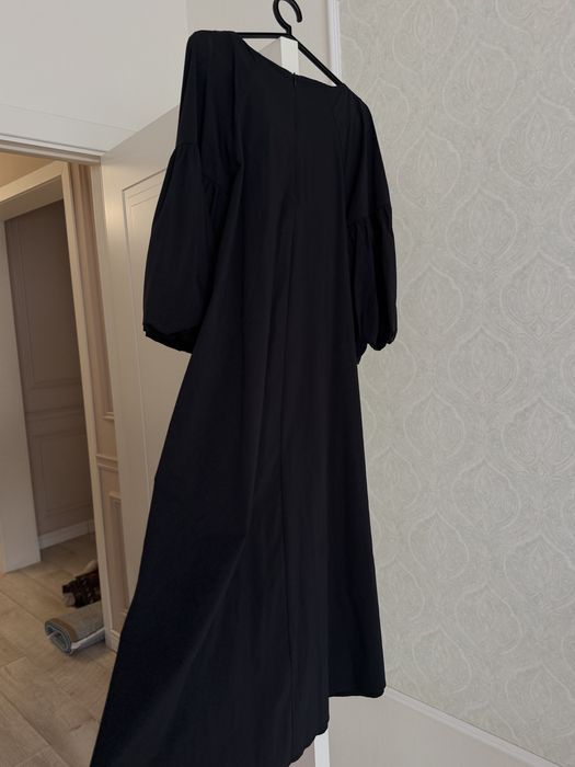 Платье черное, бренда Verda. Размер 48-50