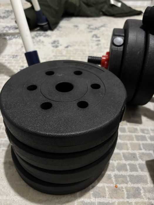 Гантель и штанга трансформер