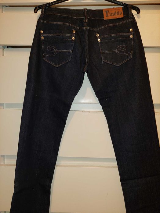 Blugi/jeans Tinddo cu fir auriu TRANSPORT GRATUIT