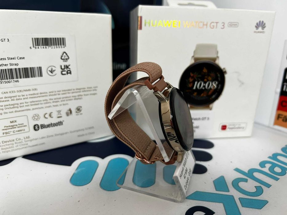 Ceas Huawei Watch GT 3 44 MM Gold Stainless Steel Case Mil-b19 * Garantie *Buy Back * deviceXchange