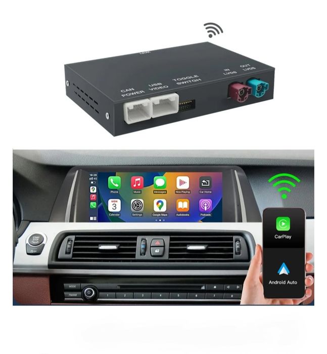 Modul carplay si android auto wireless BMW