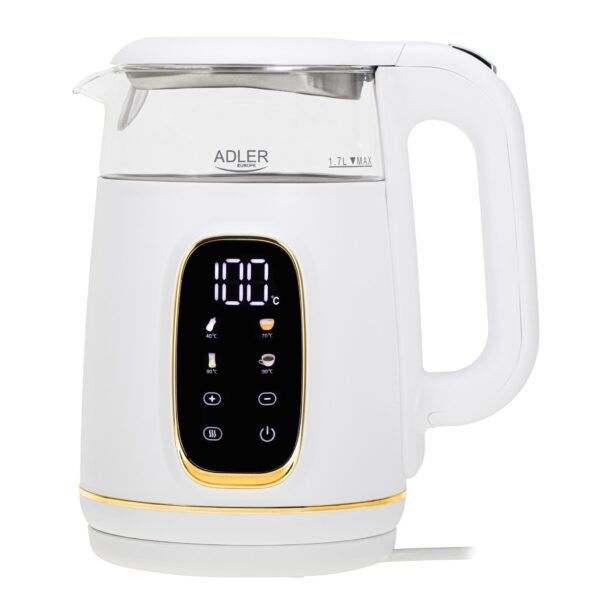 Adler AD1305WG Електрическа кана с регулиране на температурата 1.7л