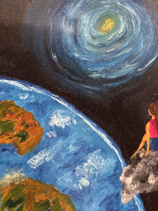 Картина акрилом