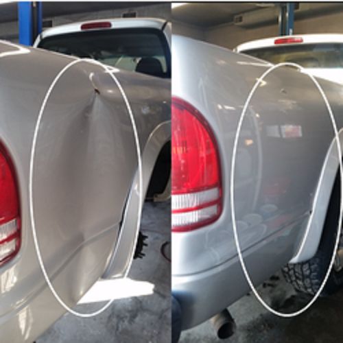 Премахване на следи от градушка  без пребоядисване ПДР .