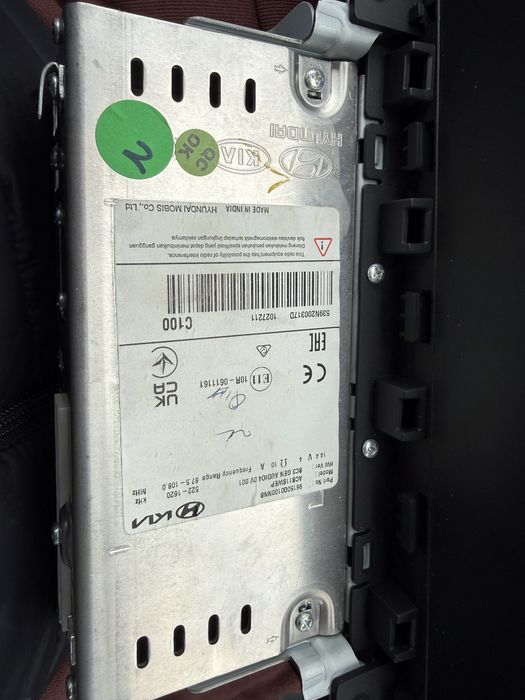 Штатный магнитафон Hundai