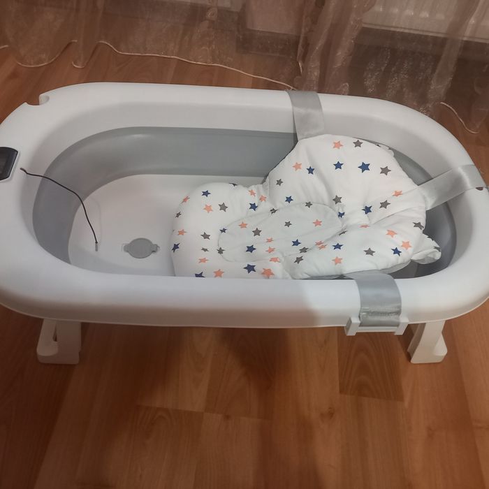 Cadita pliabila cu termometru