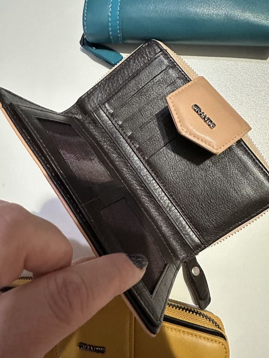 Дамски портфейл естествена кожа Grande