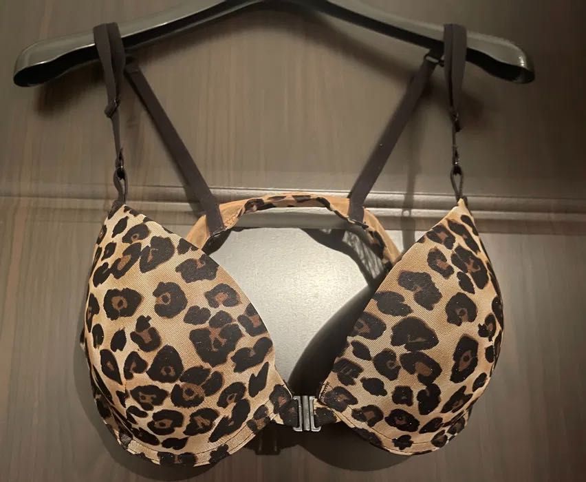 Луксозни сутиени дантела червен със микро мрежичка черна лукс и тигров