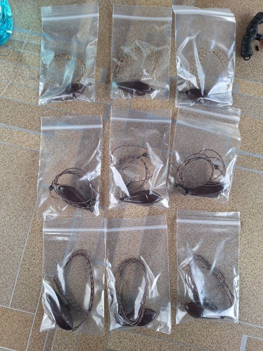 Шаранджийски монтажи с ледкор/leadcore.