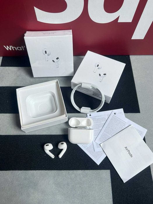 AirPods 3| Sunet Clar | Microfon | Cutie Incarcare | 100 lei