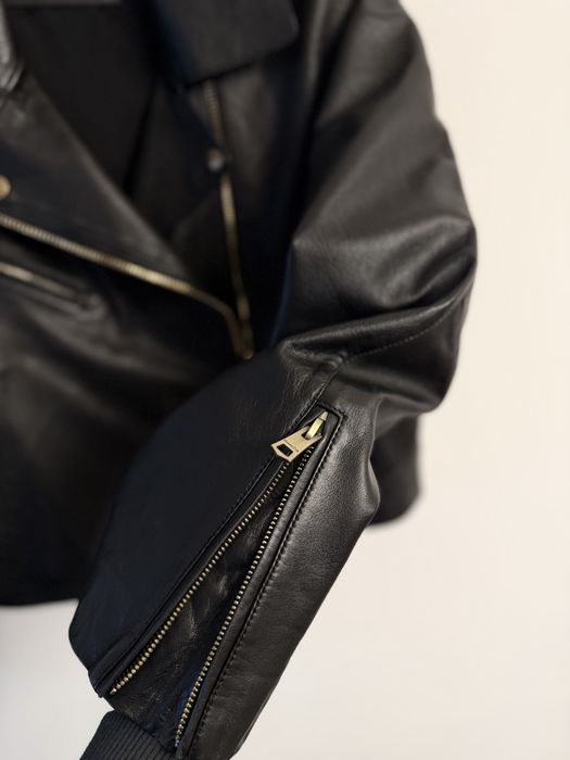 Massimo Dutti яке естествена кожа