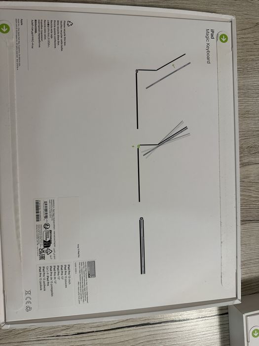 Ipad 13” pro M4 space black 512 gb + Apple Magic keyboard