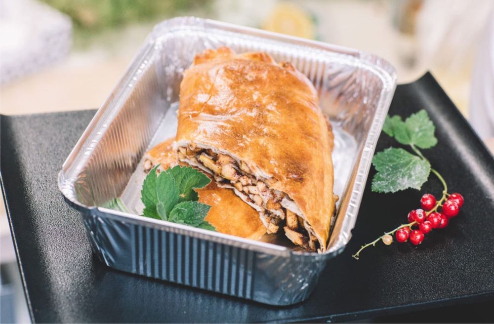 Одноразовая посуда из фольга bir martalik idishlar