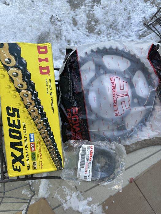 Продам цепь и звезды