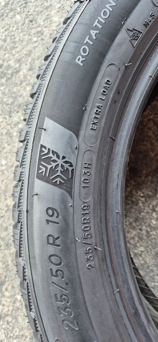 4 anvelope iarna ca noi Michelin 235/50/19,dot 2020/2022.Pret/bucata.