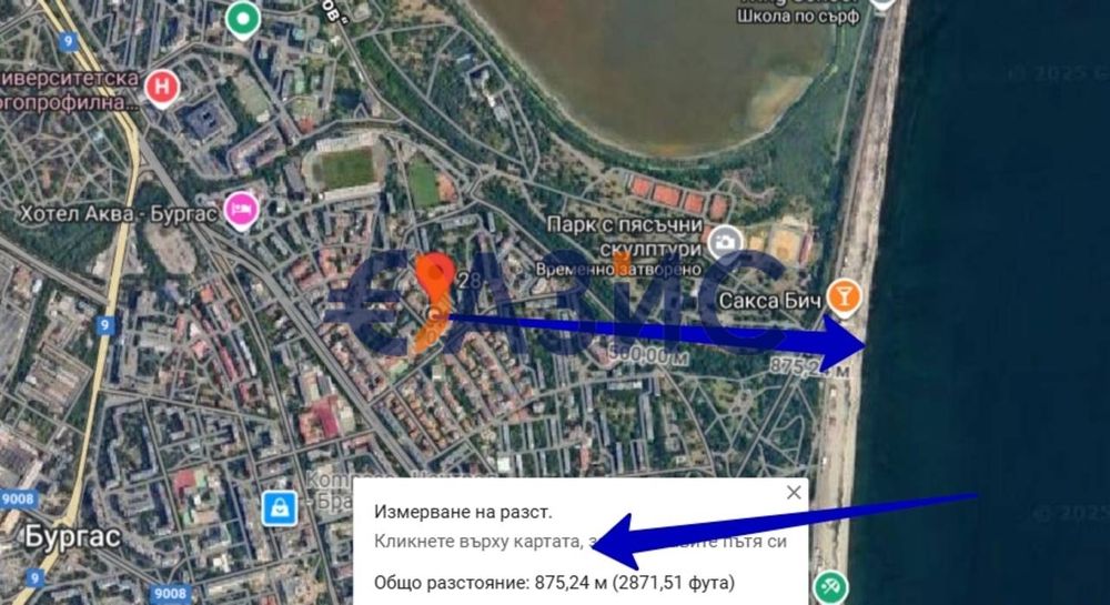Продава се Четиристаен апартамент в Бургас, Център - 127 кв.м за 1366 €/кв.м - Снимка #10