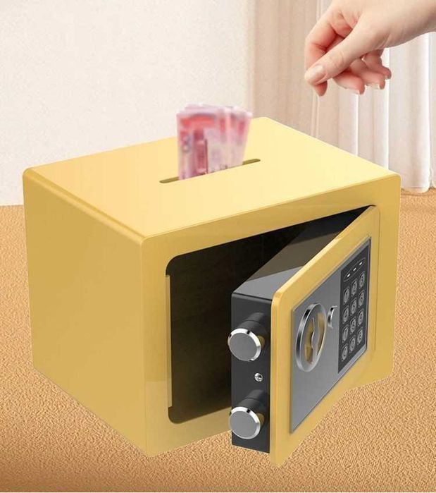 Smart seyf – WiFi сейф с отпечатком пальца, пароль+ключ, сигнализация