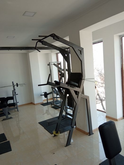 Штанга гантел тошлар зал учун