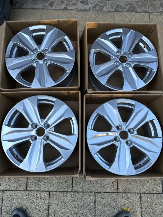 Set 4 Jante aliaj 16" Amaris ORIGINALE Dacia Logan III Sandero III