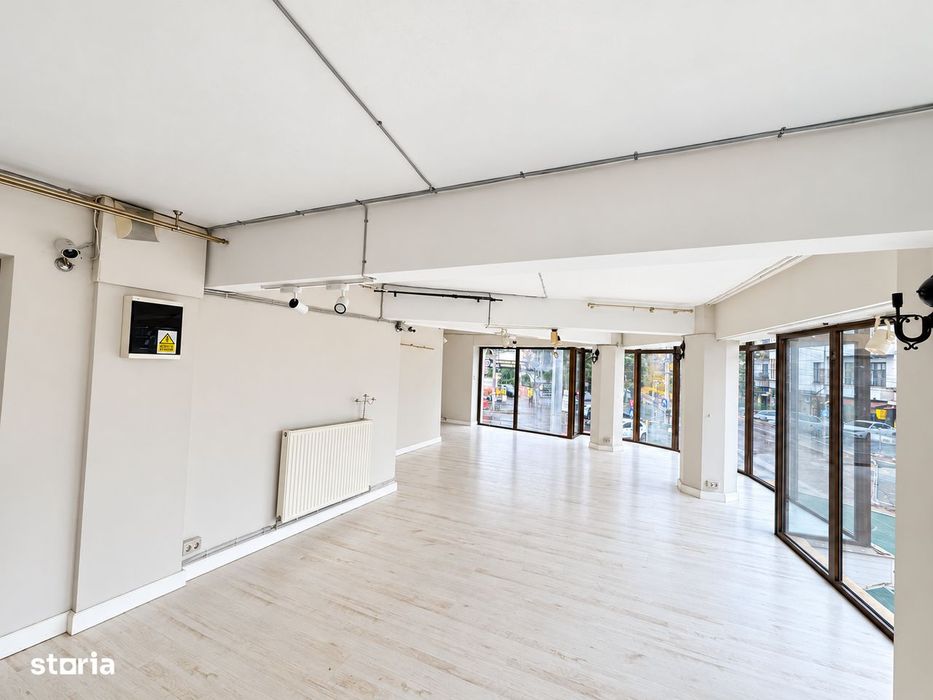 Spațiu comercial 120 mp | Parter + Demisol | Vitrine | Dinicu Golescu