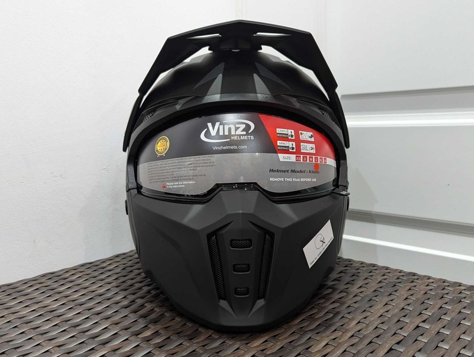 Casca moto scooter /cross Vinz, marime L - open/full face