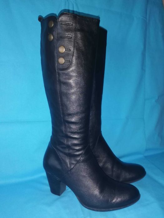 Дамски кожени ботуши, Размер 40