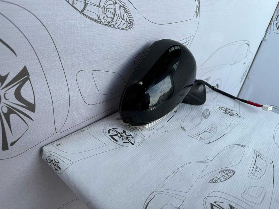 Oglindă Dreaptă 7 PINI Toyota Prius XW30 2015 / 2009-2015 / Cod OEM E4022865 (5D2)