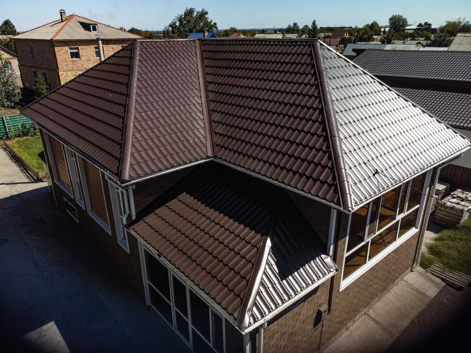 Металлочерепица Ламонтерра Валори. Водостоки, металлосайдинг, софиты