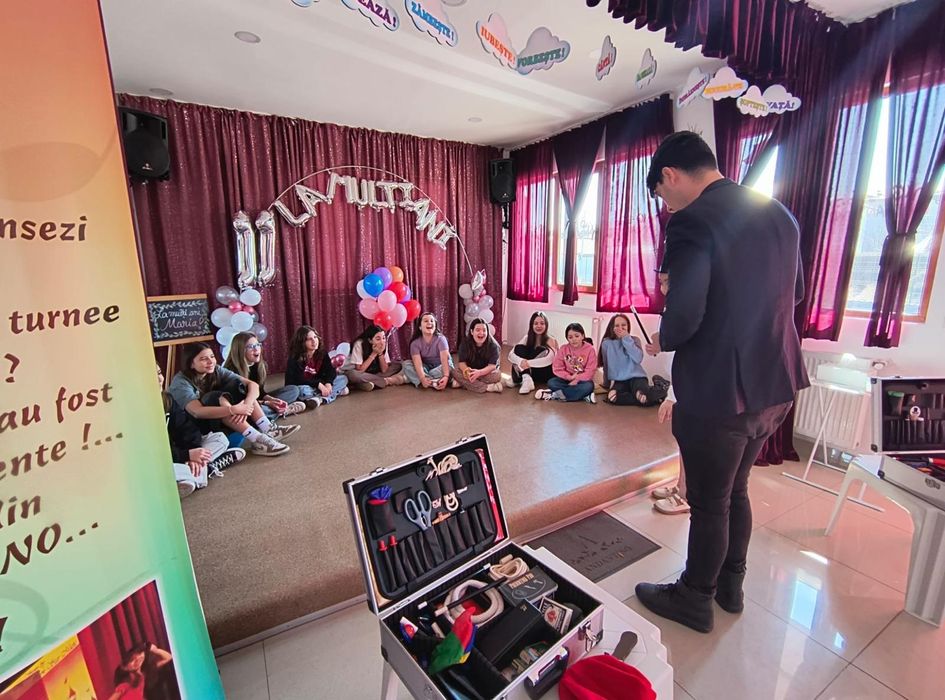 Magician petreceri copii 350 de lei
