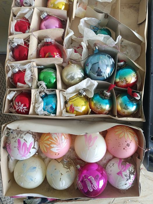 Елочные игрушки ссср