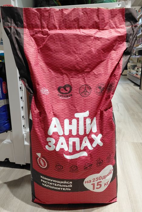 Наполнитель комкующийся