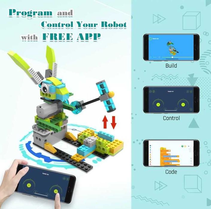 Программируемый робот-конструктор  Master Scretch 100 в 1. Скретч