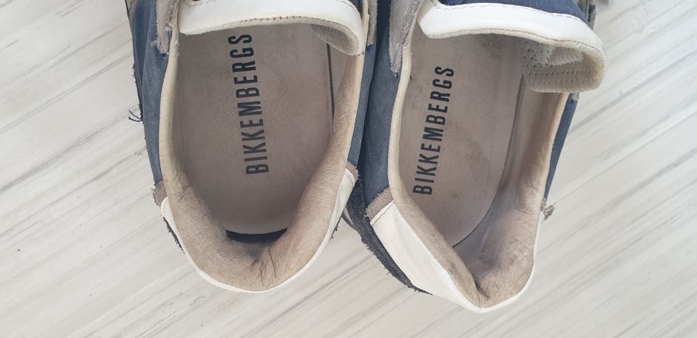 Dirk Bikkembergs Leather Sneakers / 43/27.5см ОРИГИНАЛ! Мъжки Кецове