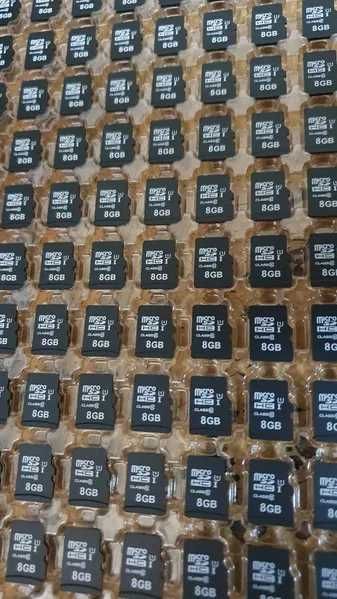 8GB micro sd карти на едро